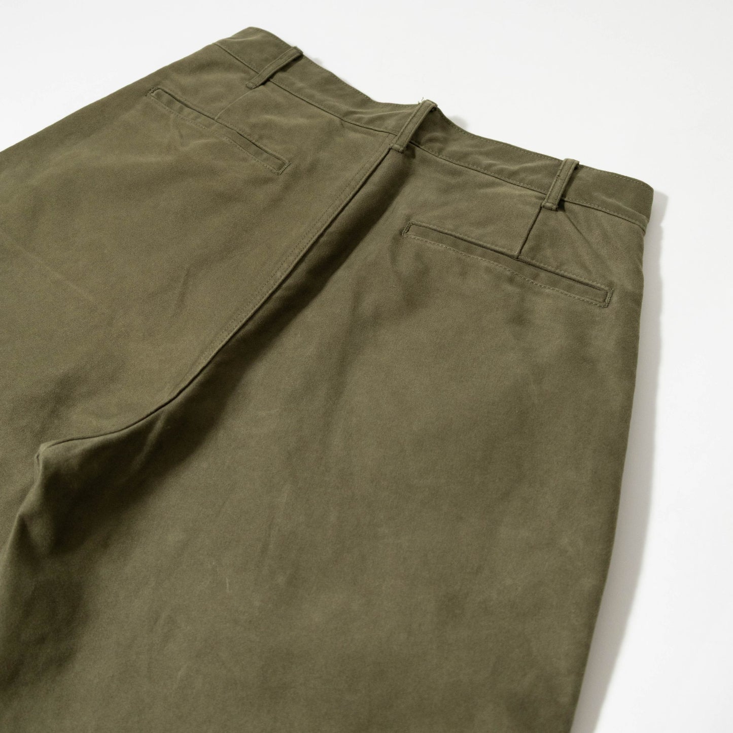 FOB FACTORY F0543 MOLESKIN TROUSERS - OLIVE
