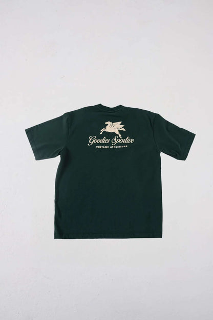 GOODIES SPORTIVE 290G PEGASUS TEE - GREEN