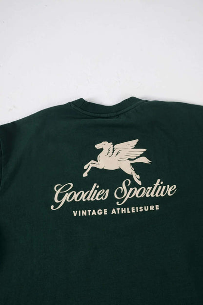 GOODIES SPORTIVE 290G PEGASUS TEE - GREEN