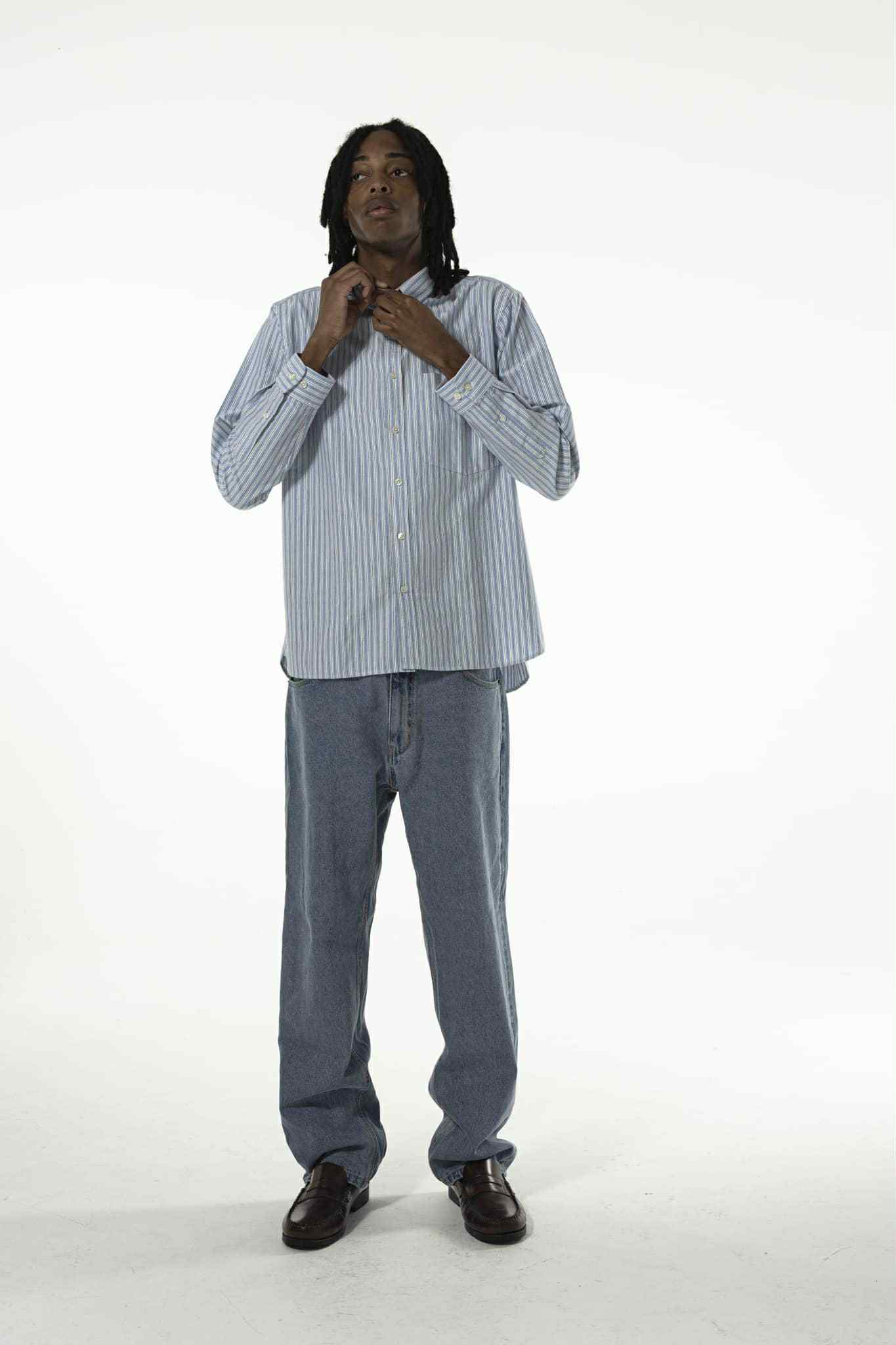 GOODIES SPORTIVE BB OXFORD SHIRT - BLUE