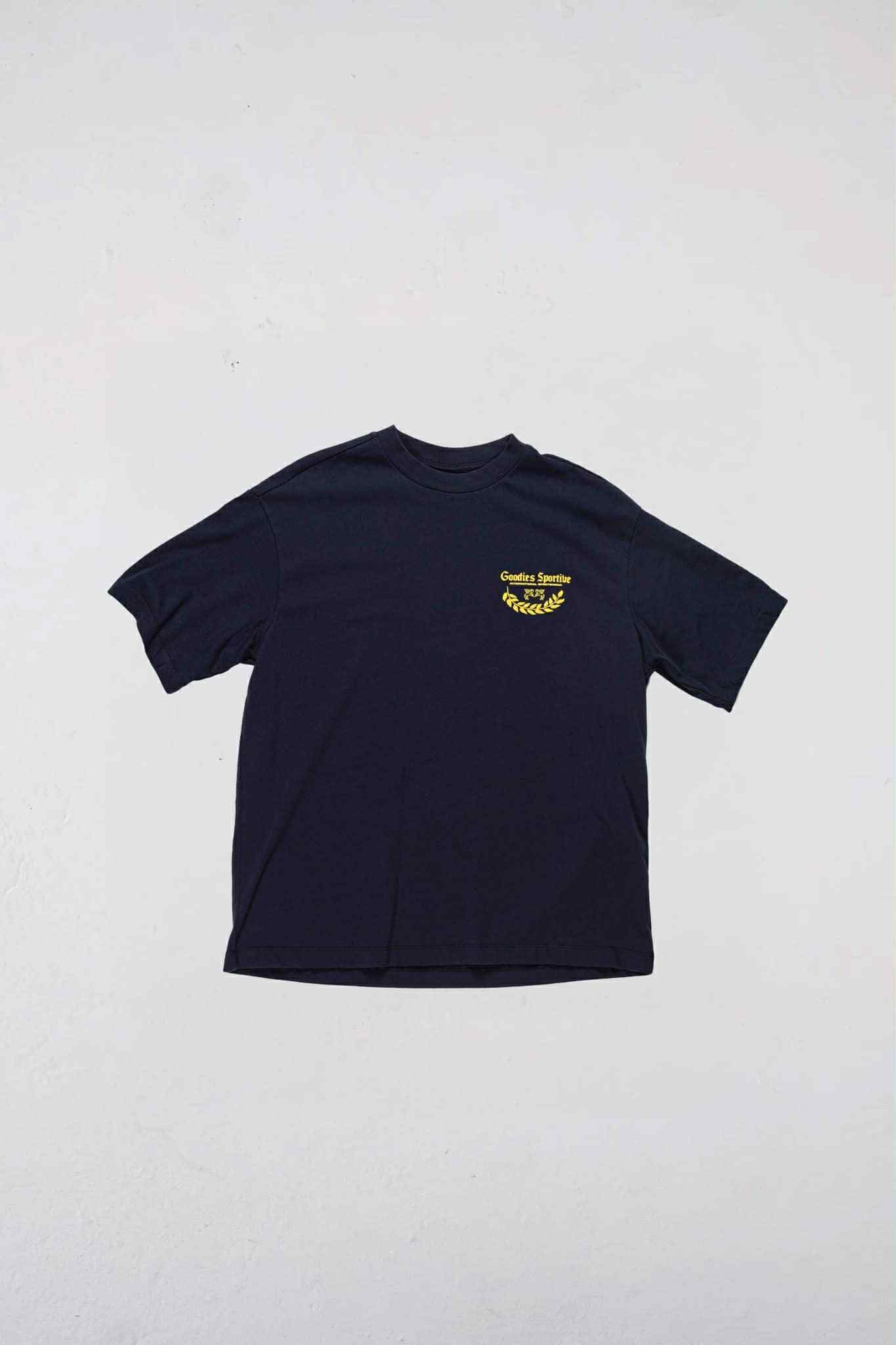 GOODIES SPORTIVE CAESAR TEE - NAVY