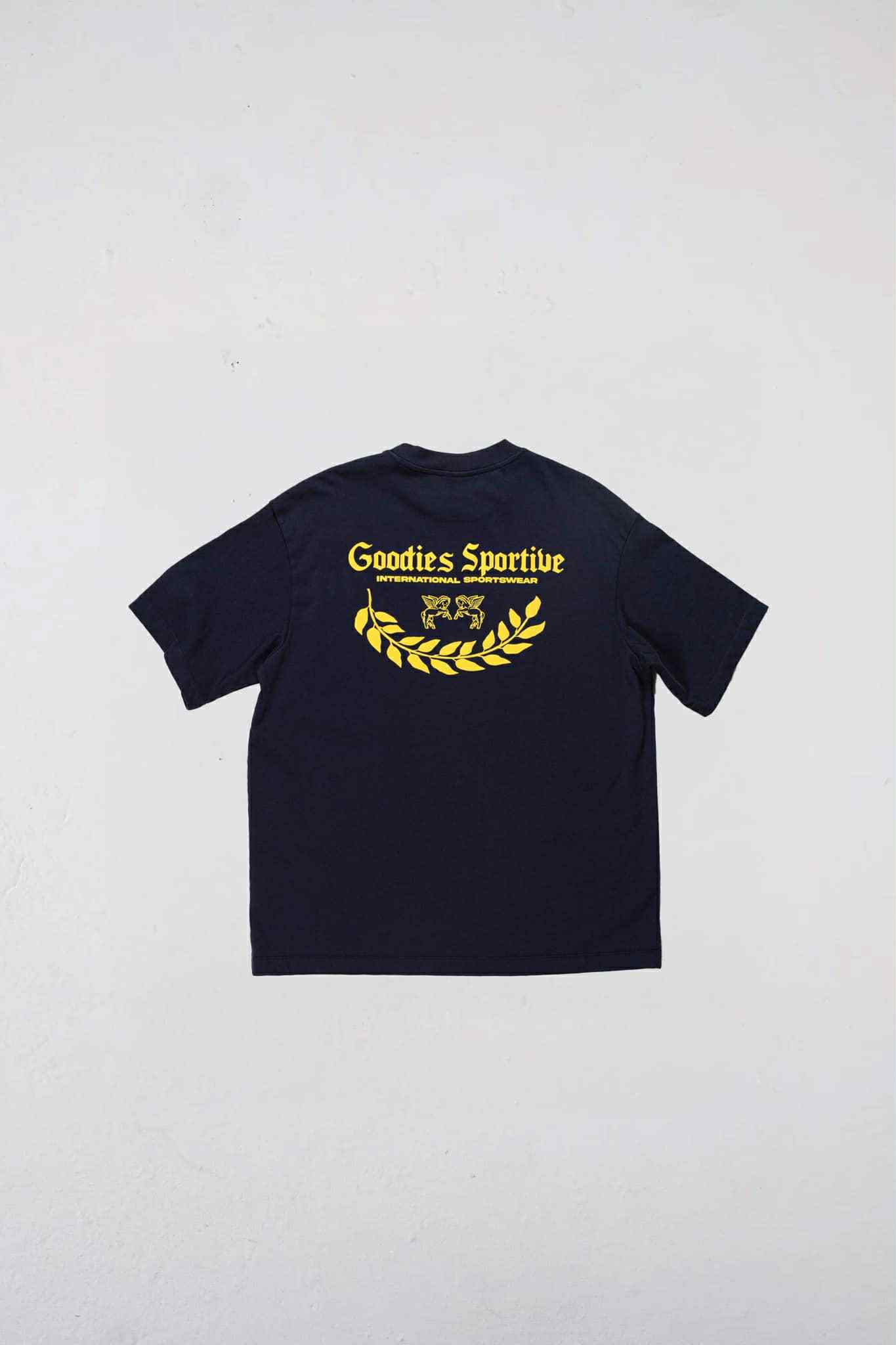 GOODIES SPORTIVE CAESAR TEE - NAVY