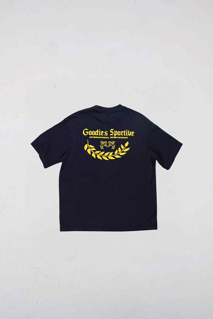 GOODIES SPORTIVE CAESAR TEE - NAVY