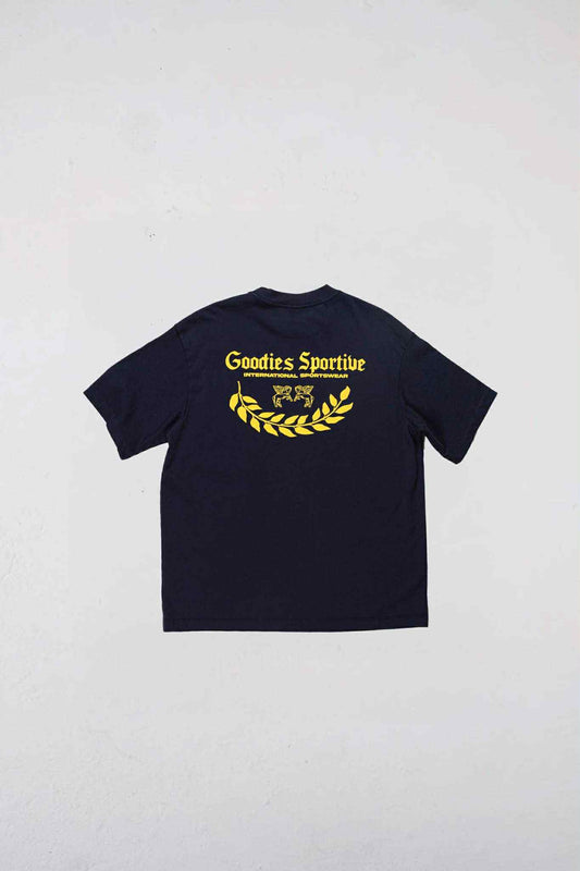 GOODIES SPORTIVE CAESAR TEE - NAVY