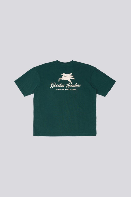 GOODIES SPORTIVE PEGASUS TEE - GREEN