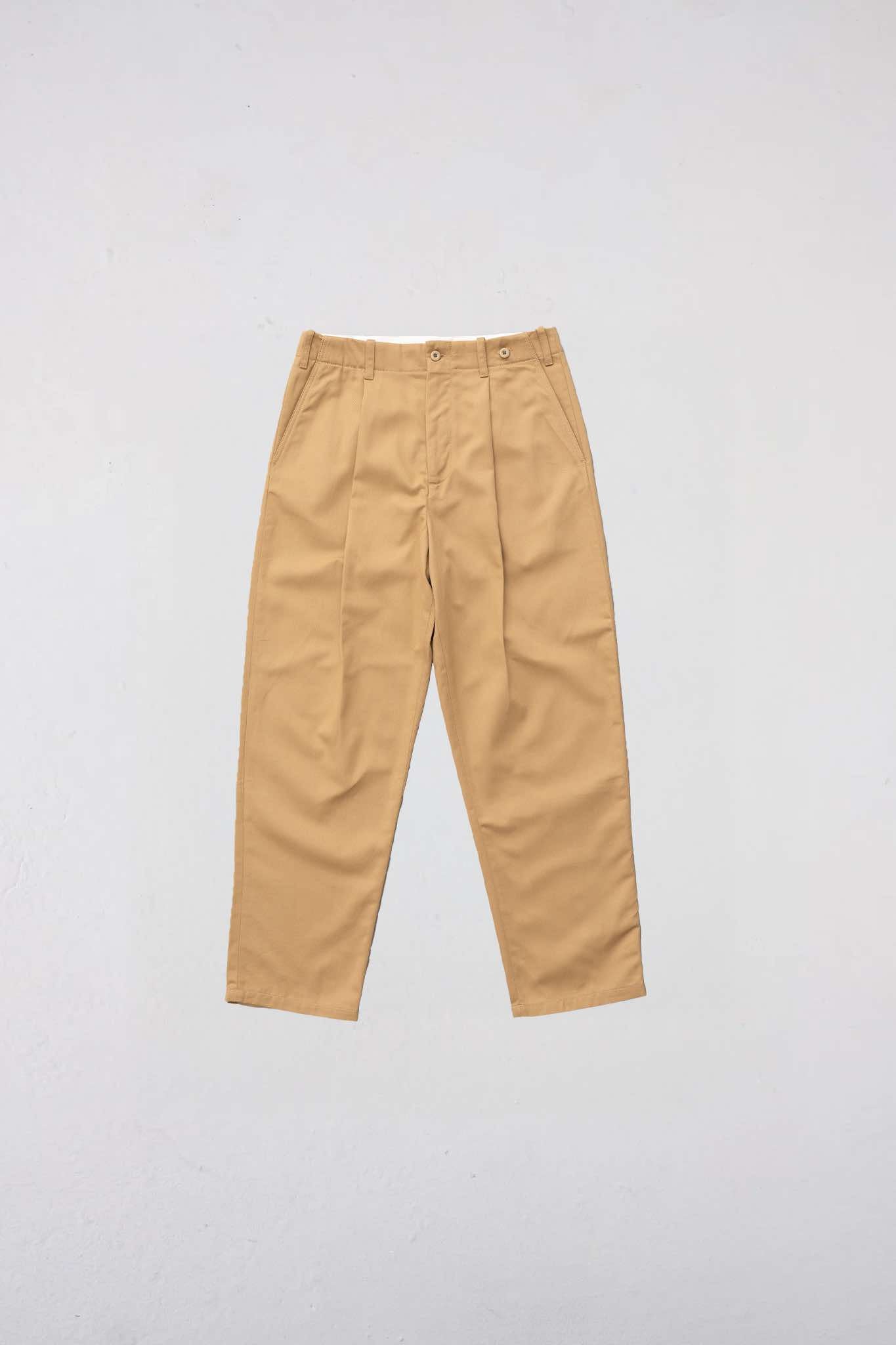 GOODIES SPORTIVE HERITAGE CHINO PANTS - BEIGE