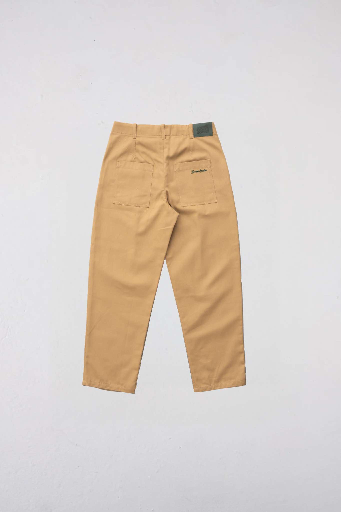 GOODIES SPORTIVE HERITAGE CHINO PANTS - BEIGE