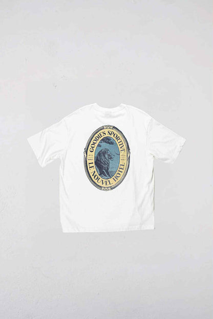 GOODIES SPORTIVE LE NOUVEL HOTEL TEE - WHITE