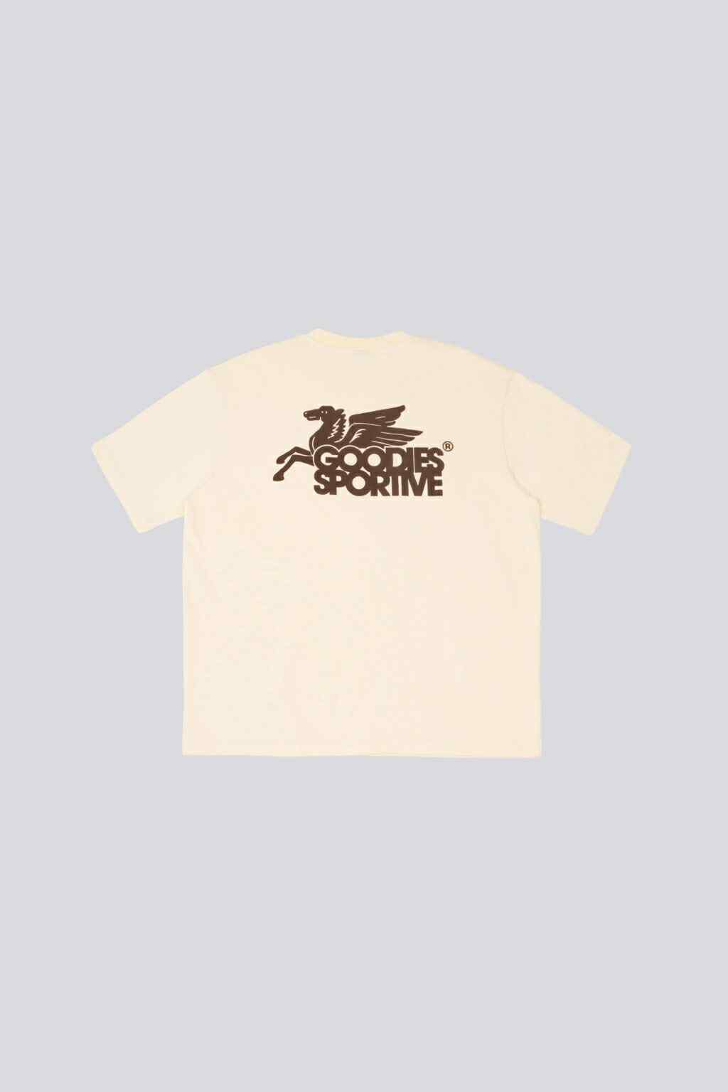 GOODIES SPORTIVE NEW PEGASUS TEE - BUTTER