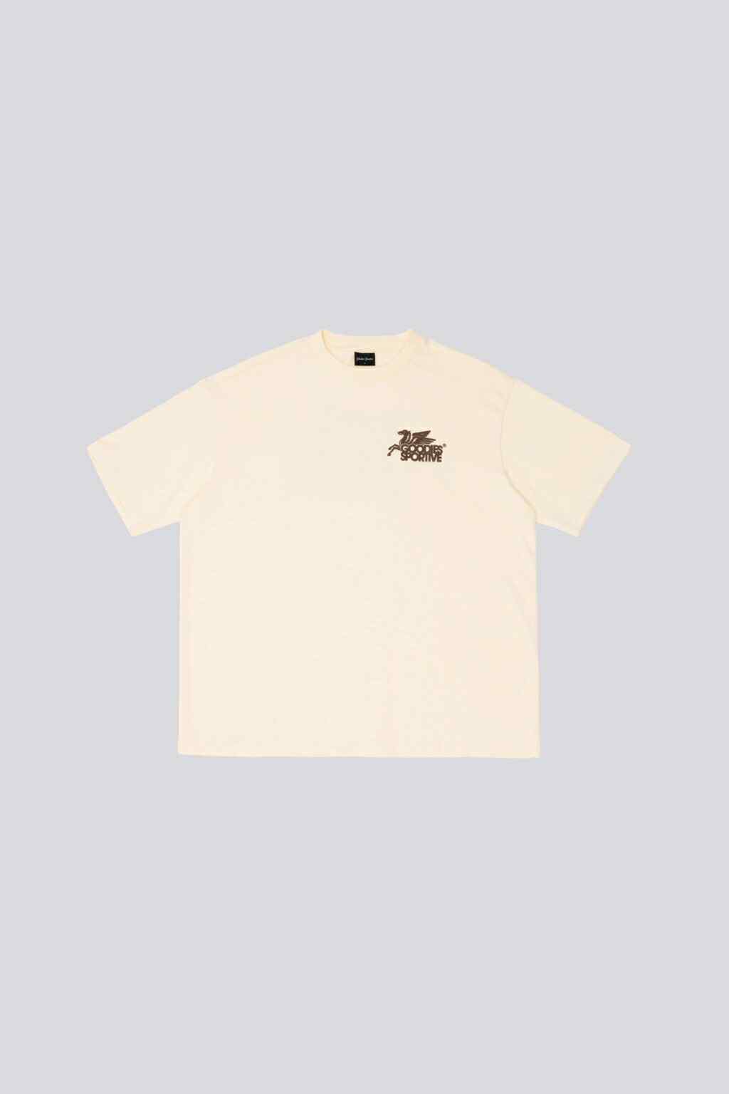 GOODIES SPORTIVE NEW PEGASUS TEE - BUTTER