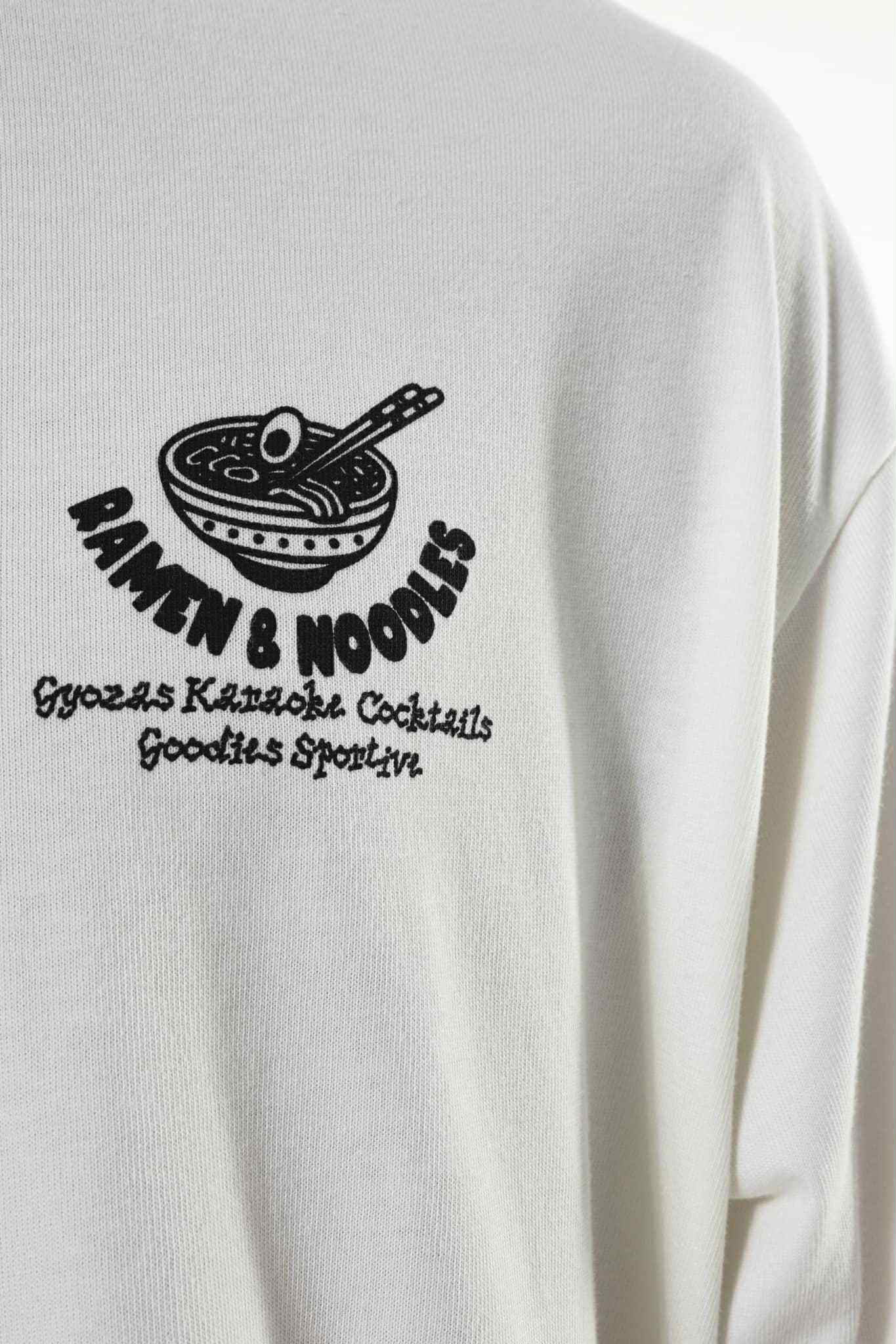 GOODIES SPORTIVE NOODLES TEE - WHITE