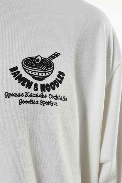 GOODIES SPORTIVE NOODLES TEE - WHITE