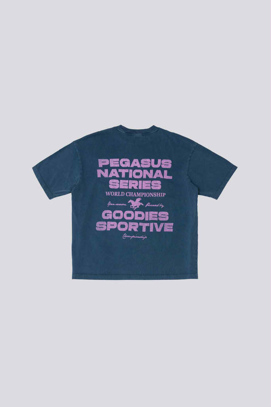 GOODIES SPORTIVE PEGASUS SERIES TEE - BLUE