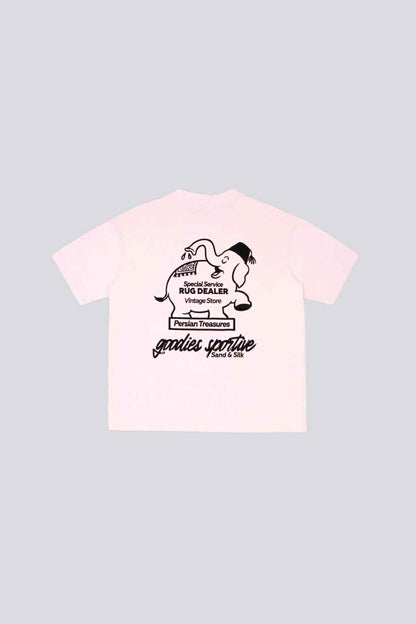 GOODIES SPORTIVE PERSIAN TREASURES TEE - PINK