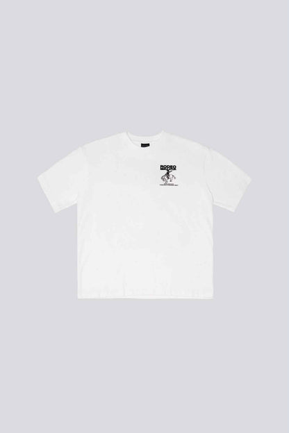 GOODIES SPORTIVE RODEO SIMULATOR TEE - WHITE