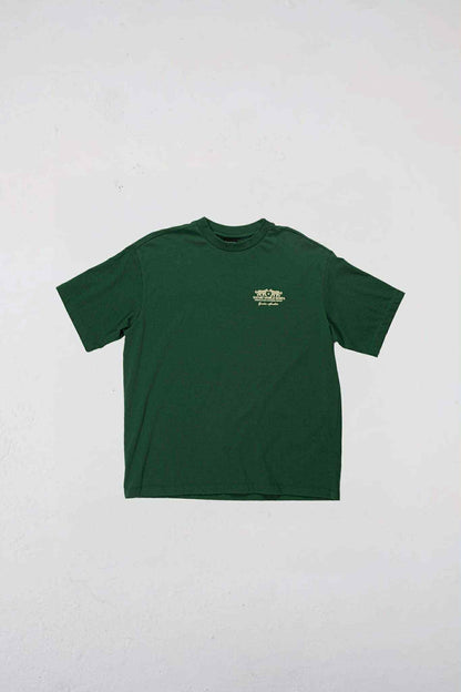 GOODIES SPORTIVE SAFARI WORLD SERIES TEE - GREEN