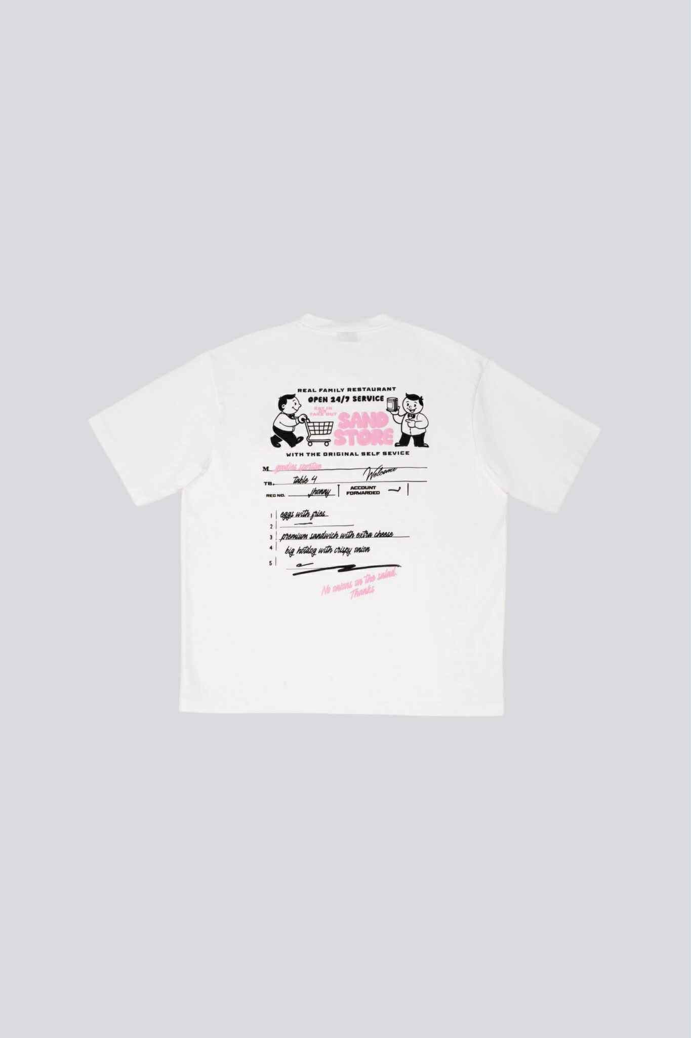 GOODIES SPORTIVE SAND STORE TEE - WHITE
