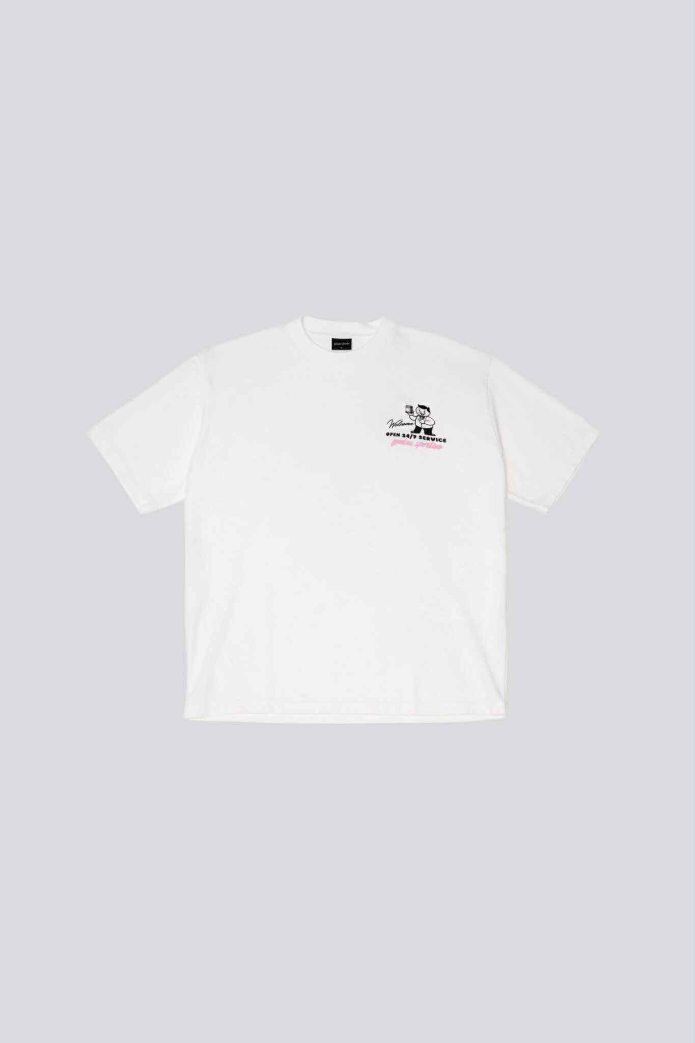 GOODIES SPORTIVE SAND STORE TEE - WHITE