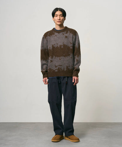 GRAMICCI MOHAIR SPLATTER SWEATER - SLATE SPLATTER