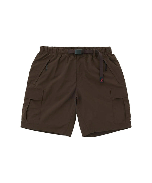 GRAMICCI NYLON EXPLORER CARGO SHORTS - CHOCOLATE