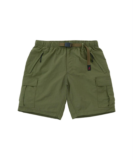 GRAMICCI NYLON EXPLORER CARGO SHORTS - OLIVE