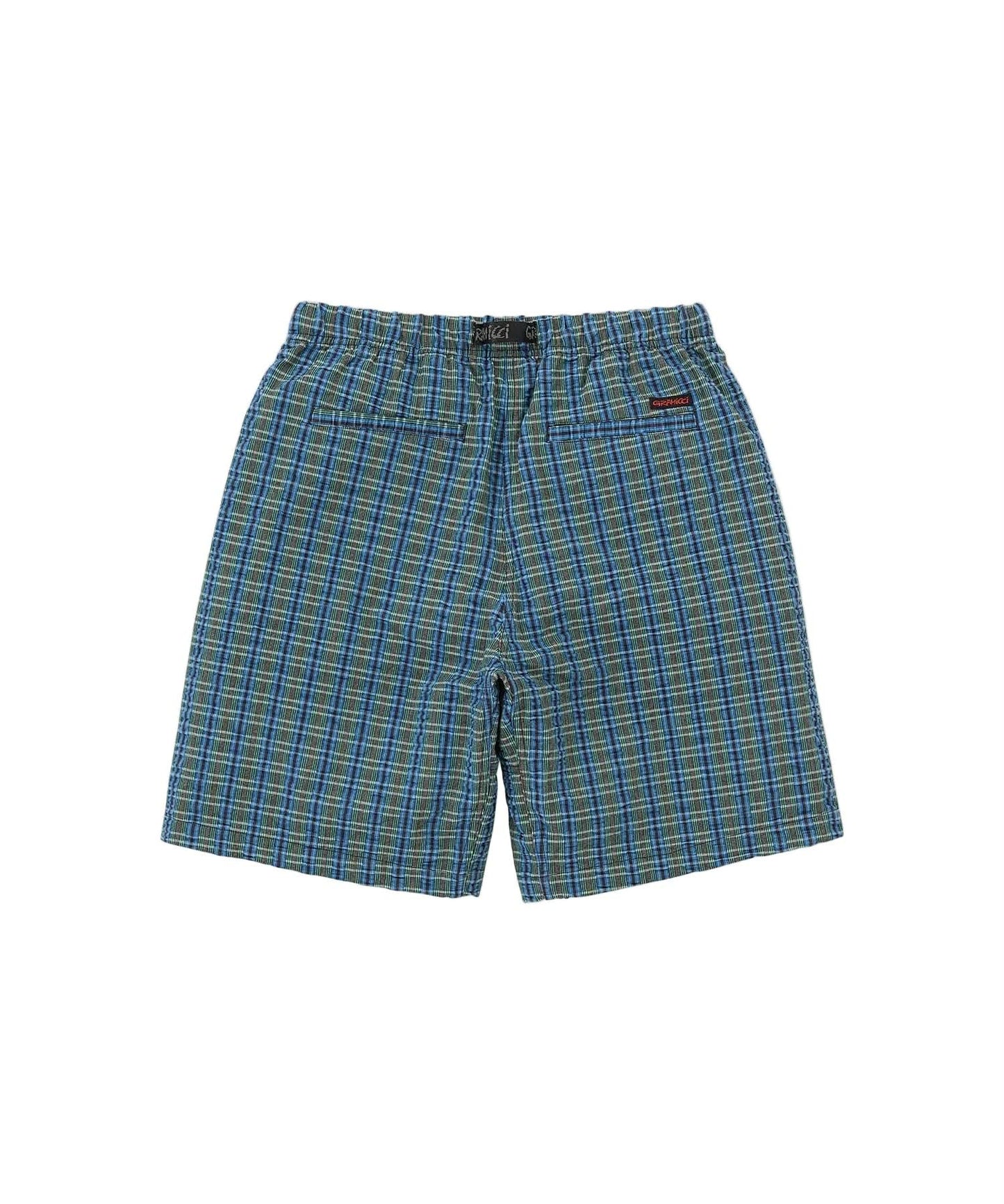 GRAMICCI O.G. G-SHORTS SEERSUCKER - MULTI STRIPE PLAID