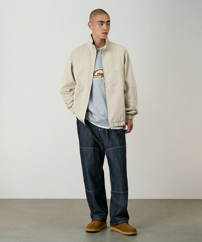GRAMICCI JACKET TWILL-AROUND - SAND PIGMENT DYED