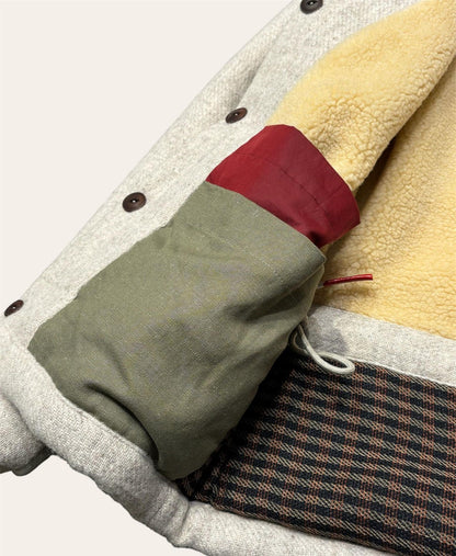 HOMECORE JR WOOLY - GREY / RED