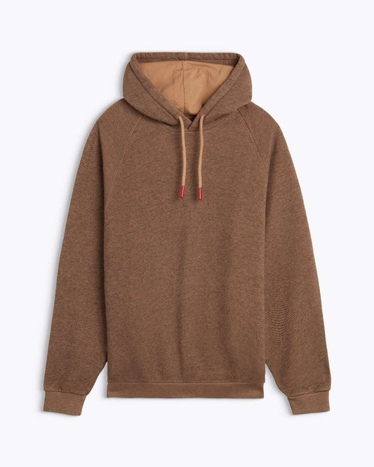 HOMECORE TERRY HOODIE - COCONUT BROWN