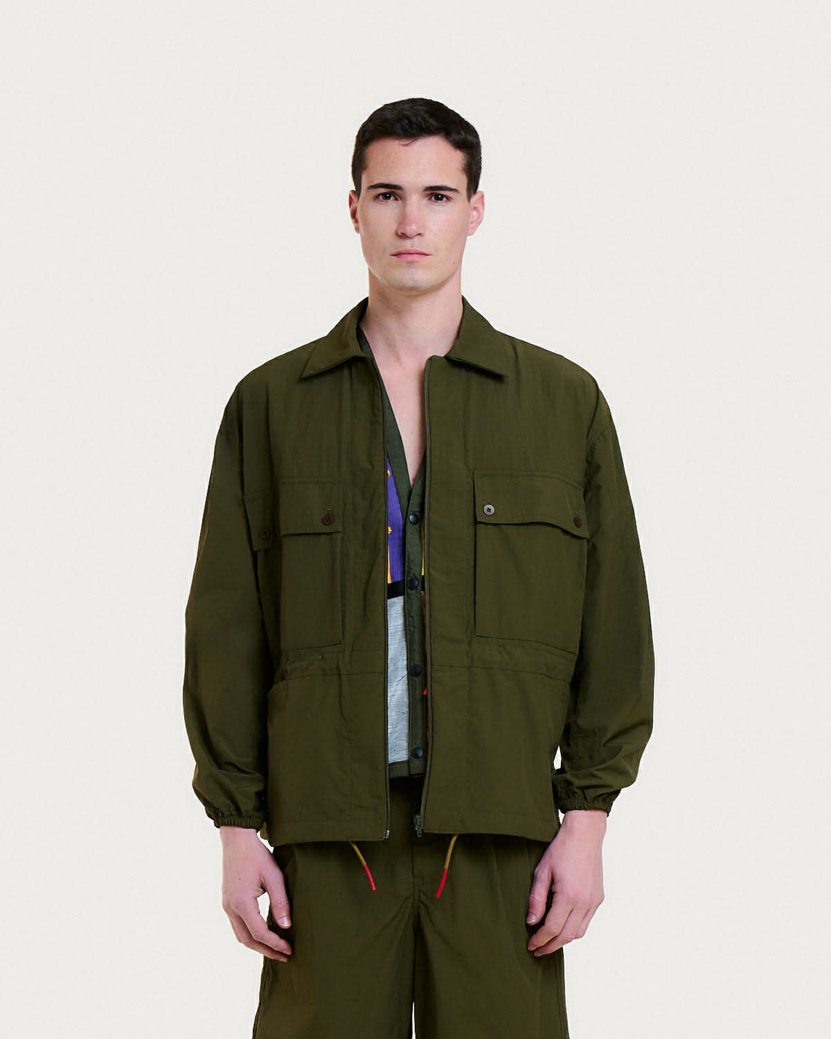 HOMECORE TALAI REEF JACKET - ARMY KHAKI