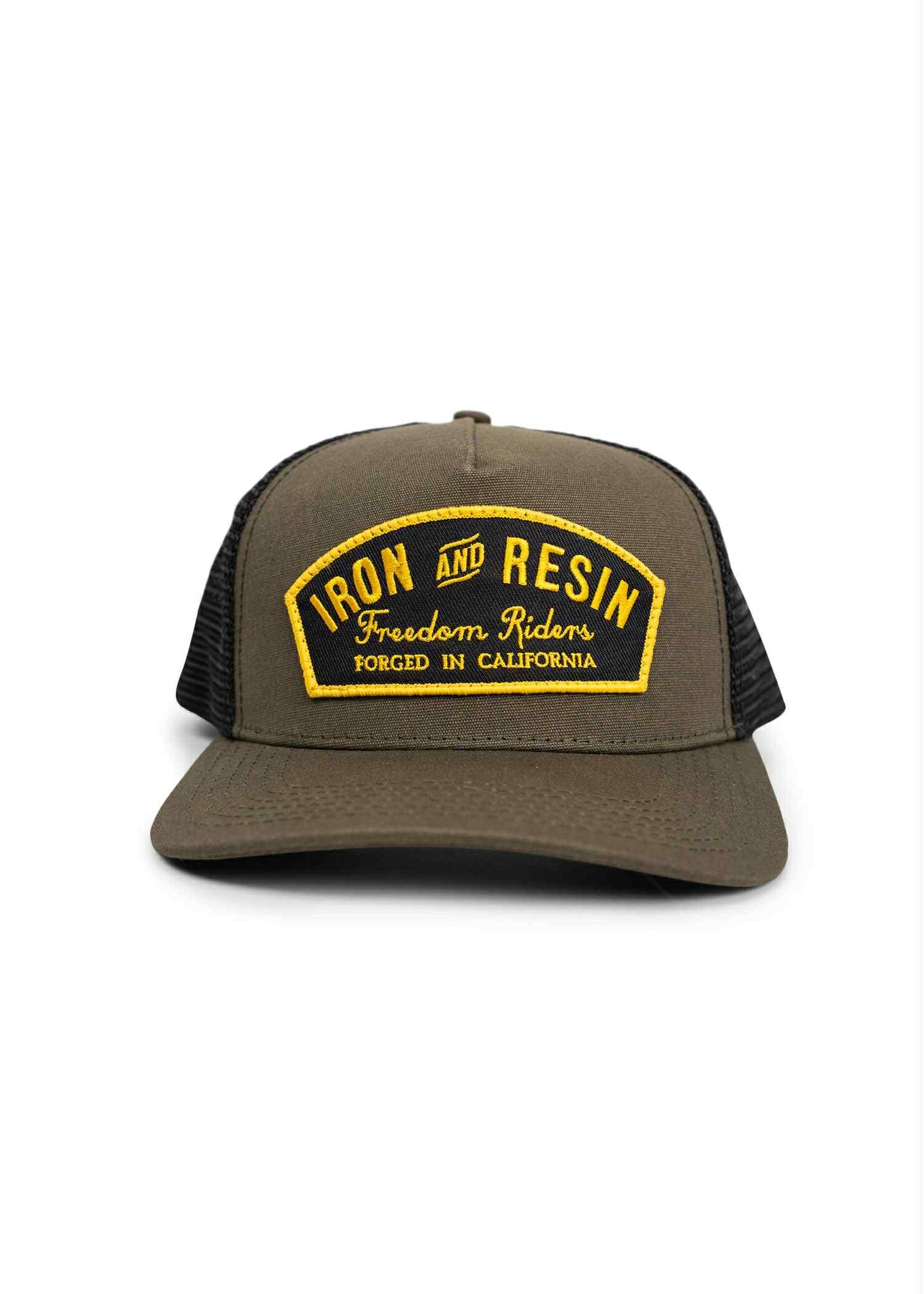 IRON AND RESIN RANGER HAT - OLIVE