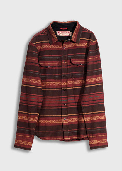 IRON AND RESIN FLATLAND SHIRT - BROWN