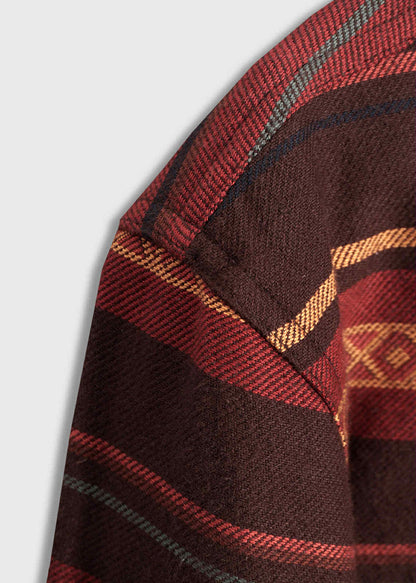 IRON AND RESIN FLATLAND SHIRT - BROWN