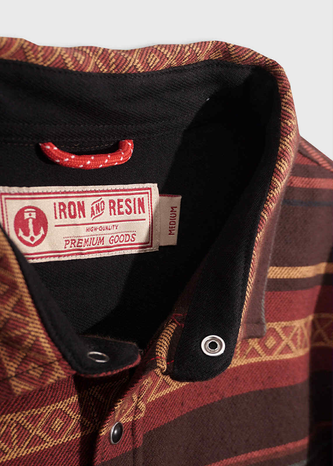 IRON AND RESIN FLATLAND SHIRT - BROWN