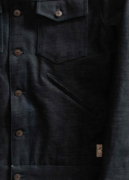 IRON AND RESIN HARRIS JACKET - INDIGO