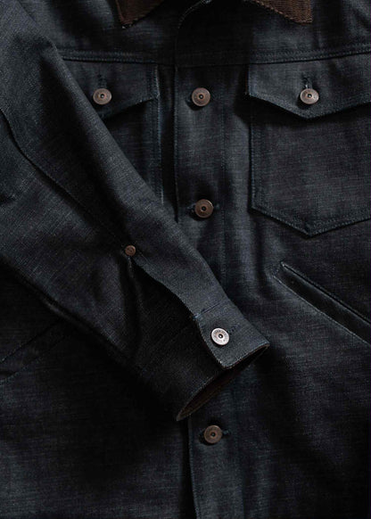 IRON AND RESIN HARRIS JACKET - INDIGO
