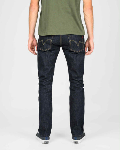 IRON HEART IH-777S-142 14OZ SLIM TAPERED CUT JEANS - INDIGO