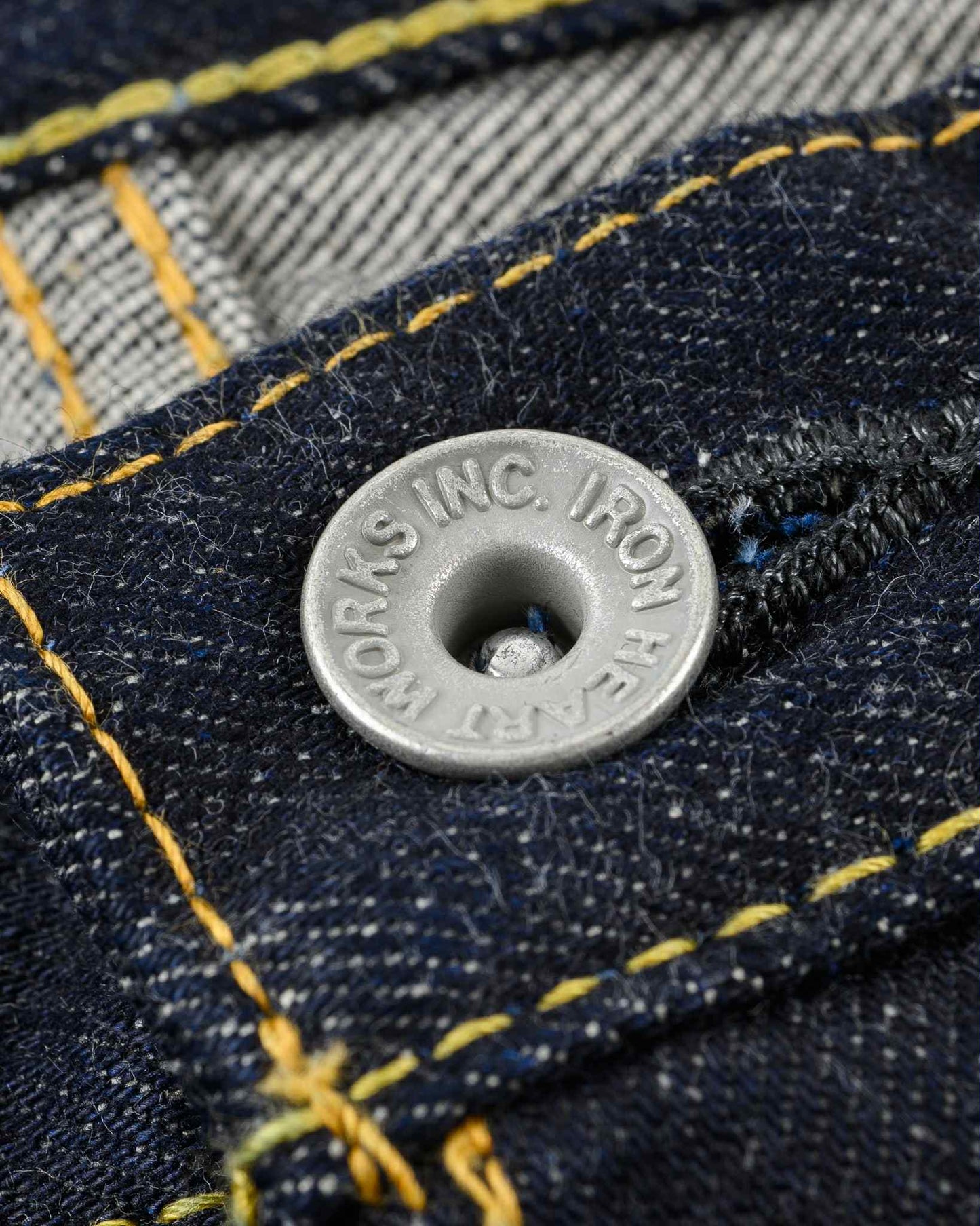 IRON HEART IH-777S-142 14OZ SLIM TAPERED CUT JEANS - INDIGO