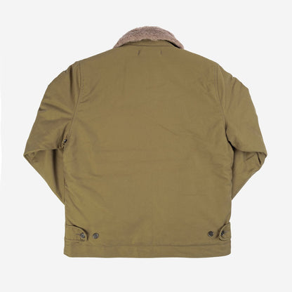 IRON HEART IHM-35-KHA WHIPCORD N1 DECK JACKET - KHAKI