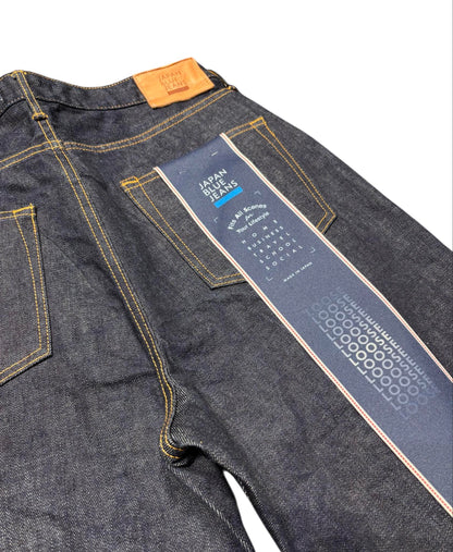 JAPAN BLUE JEANS J501 CLASSIC LOOSE 14.8 OZ AMERICAN COTTON VINTAGE SELVEDGE (Copie)