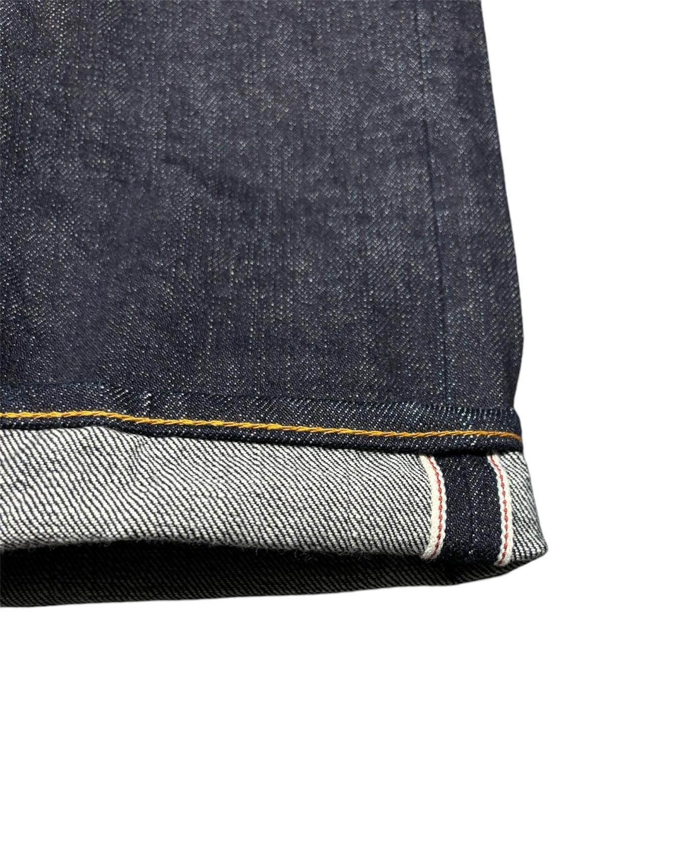 JAPAN BLUE JEANS J501 CLASSIC LOOSE 14.8 OZ AMERICAN COTTON VINTAGE SELVEDGE (Copie)
