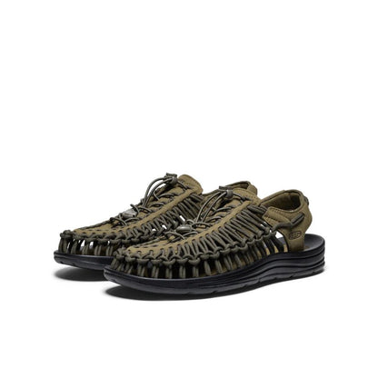 KEEN UNEEK SNEAKER - DARK OLIVE / BLACK