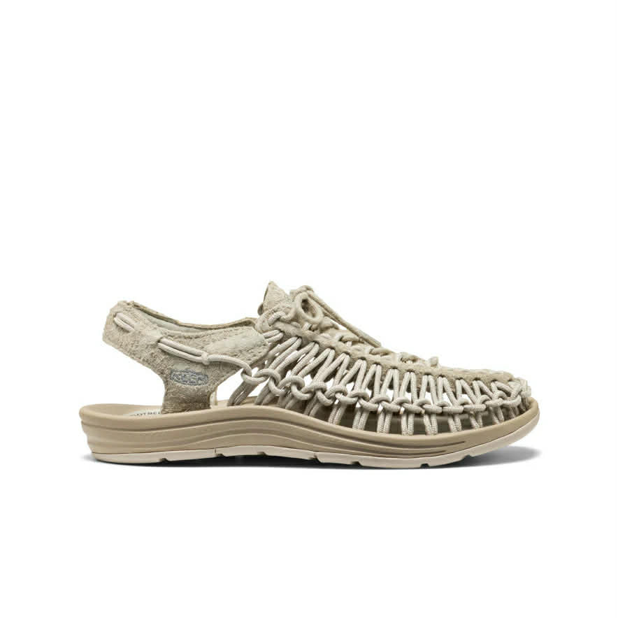 KEEN UNEEK LEA SNEAKER - ABBEY STONE / PLAZA TAUPE