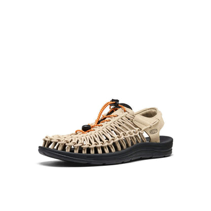 KEEN UNEEK SNEAKER - SAFARI / ORANGE