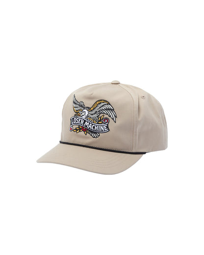 LOSER MACHINE COMPANY BIRDIE HAT - KHAKI