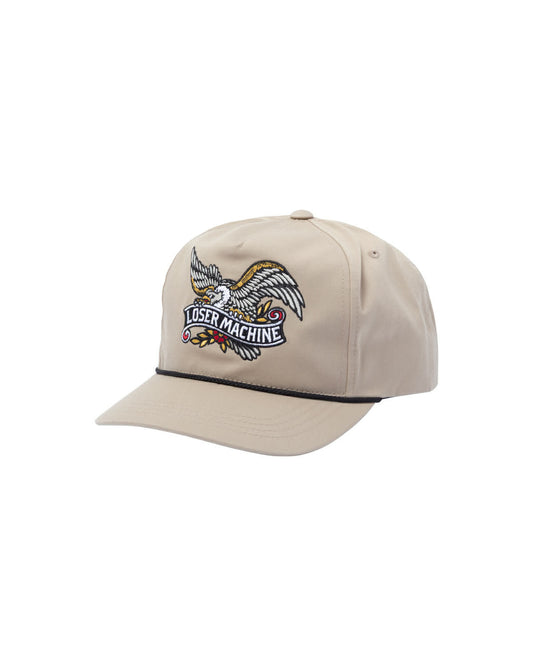 LOSER MACHINE COMPANY BIRDIE HAT - KHAKI