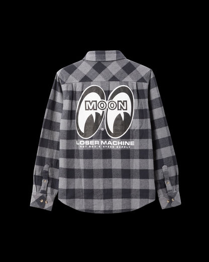 LOSER MACHINE CORONA SHIRT - BLACK/GREY