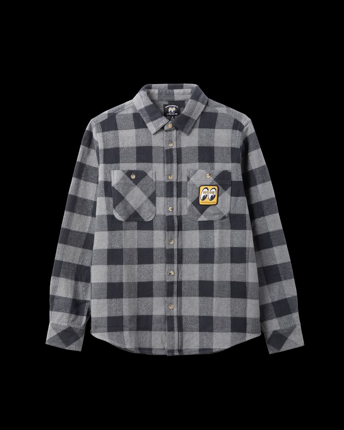 LOSER MACHINE CORONA SHIRT - BLACK/GREY