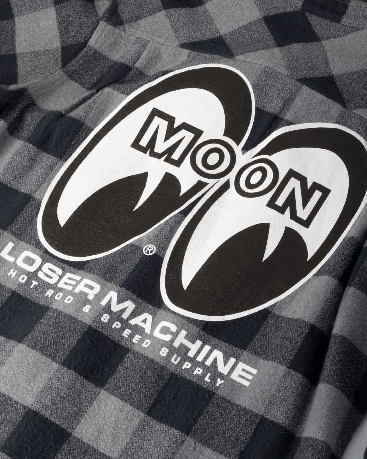 LOSER MACHINE CORONA SHIRT - BLACK/GREY
