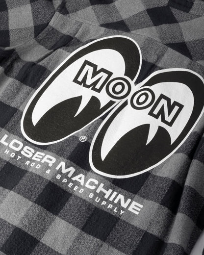 LOSER MACHINE CORONA SHIRT - BLACK/GREY